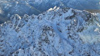 1959 C-310C over the Sierra Mtns First Snowfall