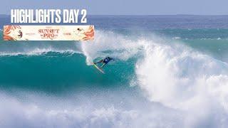 Day 2 Highlights from The Hawaiian Islands Sunset Pro