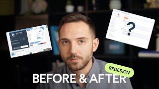 Before & After: Redesign for a CRM Platform