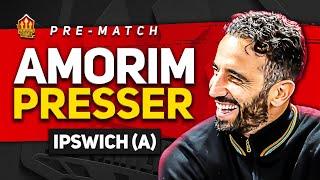 MY WAY OR LEAVE! Amorim Press Conference Reaction! Ipswich vs Manchester United