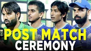 Post Match Ceremony | Markhors vs Panthers | Match 11 | Bahria Town Champions Cup | M9A1K