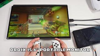 Why the DroiX 15: 4K Portable Monitor with Touchscreen is a Game-Changer