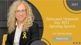 Holocaust Memorial Day 2024 - Opening Speech