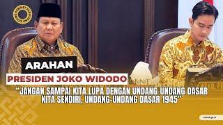 Pengantar SKP Perdana Presiden Prabowo Subianto, Rabu (23/10)