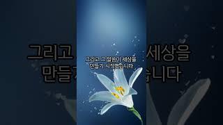 “빛이 있으라!” 단 한 마디로 시작된 세계｜창세기 1장 #성경요약 #기독교유튜브