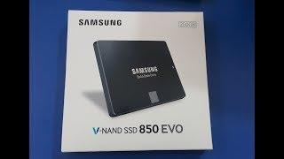 Samsung SSD 850 Evo 240 gb ( Unboxing and Review )