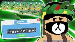ALL *NEW* SECRET OP CODE!? Roblox Cursed Island 2021