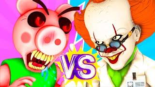 PIGGY vs PENNYWISE - THE MOVIE (Bob Animation All Episodes Compilation Roblox Peppa Pig Parody 3D)