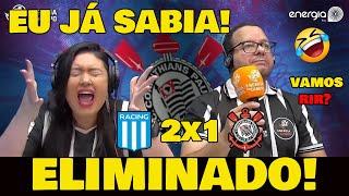 ACABOU A FARRA! "CORINTHIANS ELIMINADO" REAÇÕES ENERGIA 97 RACING 2x1 CORINTHIANS