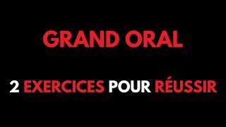 Deux exercices pour préparer le grand oral du #crfpa