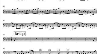 Jackson 5 -  ABC Bass Transcription