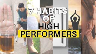 The 7 Habits of High Performers