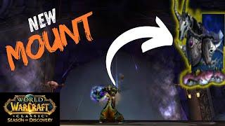 The Reins of Death NEW SoD Mount Summon Animation - World of Warcraft Classic Season of Discovery