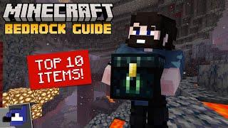 TOP 10 NETHER ITEMS You Should Get NOW! | Minecraft Bedrock Guide 1.20