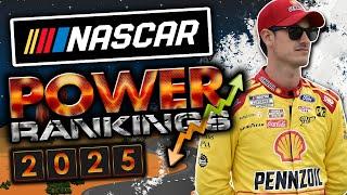 2025 NASCAR Cup Series Power Rankings