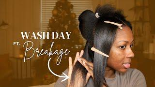 Wash Day | I Have Breakage! | Niara Alexis