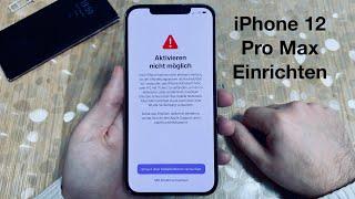 Apple iPhone 12 Pro Max einrichten (deutsch)