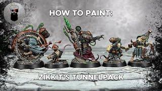 Contrast+ How to Paint: Zikkit's Tunnelpack