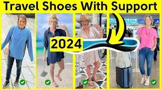 Supportive Shoes for Travel: Walking / Touring / Water-Resistant