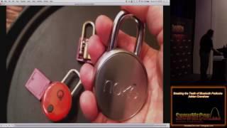 BA03 Breaking the Teeth of Bluetooth Padlocks Adrian Crenshaw