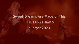 Sweet Dreams Are Made of This  THE EURYTHMICS  (with lyrics)