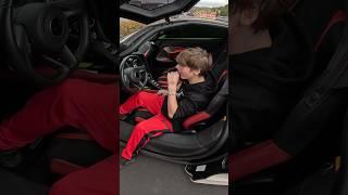 His Dad Asked if he could See It, so I took him for a RIDE!  #reaction #supercar #ride #itsjusta6