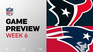 Houston Texans vs. New England Patriots | 2024 Week 6 Game Preview