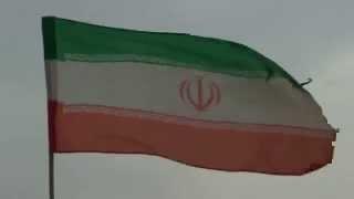 timediver® Islamische Republik Iran Wehende Flagge