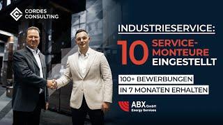 Kundenerfahrung: 10 Servicemonteure (Industrie) in nur 6 Monaten eingestellt (ABX Energy Services)