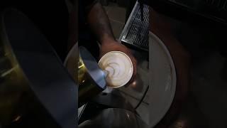 #How make a latte art#coffeeart #latteart #latteart #latteart #latteart ##barista ##bablu #