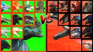 KAIJU TOURNAMENT: Godzilla + Shimo X Kong 2024 + Skar King in ARBS