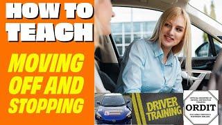 ADI PART 3 Moving Off and Stopping: How to do a briefing lesson plan - #adipart3