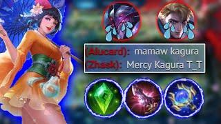 TOP GLOBAL KAGURA - NO MERCY GAMEPLAY | MLBB | MANAMI OFFICIAL