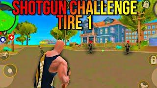 shotgun challenge tire 1 in rope hero mafia city war||gamelot