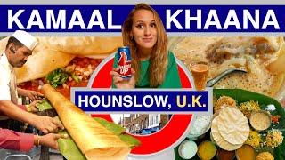 LALI VISITS HOUNSLOW, UK | CRISPY DOSA | CHOLE BHATORE | FALOODA | PAAN | INDIAN & PAKISTANI |