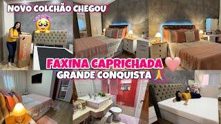 UNBOXING COLCHÃO EMMA ONE LIGHT / Faxina Caprichada / CAMA POSTA DA SEMANA 