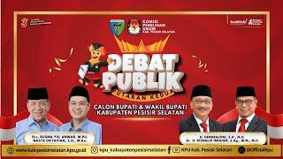 [LIVE] : Debat Publik Kedua Calon Bupati dan Wakil Bupati Pesisir Selatan Tahun 2024