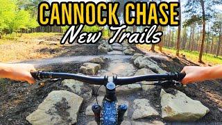 Cannock Chase New Mountain Bike Trails (Perry’s Trail =Blue)