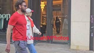 Bradley Cooper and Gigi Hadid walk by Guest In Residence on Bond Street