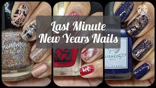 Last Minute Manis: NYE Edition