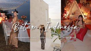 (MANDARIN) 从KL️1个小时到印尼的绝美度假酒店️️Instagrammable Resort In Batam 被宠坏的media trip! ‍️| ENG SUB