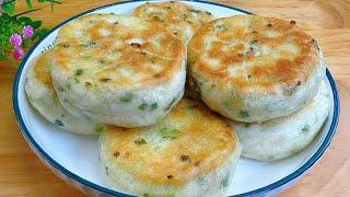 Scallion Radish Buns: Better Than Fried Dough ! ネギと大根の饅頭：揚げパンより美味しい！파와 무를 넣은 찐빵: 유튜브에서 더 맛있는 법 ! 葱油饼