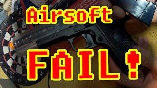 Airsoft Crosman Stinger Target FAIL! Review & First Impressions