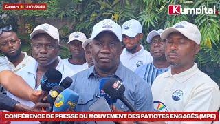 Conakry   | Conférence de presse du Mouvement des Patriotes Engagés (MPE)