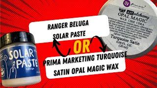 Ranger Beluga Solar paste or Turquoise Satin Opal Magic