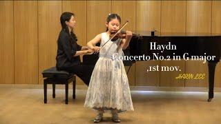 Haydn- violin concerto no.2 in G major, 1st mov