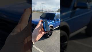 Сенсорный SMART-ключ для запуска авто с возможностью установить на фон любое изображение 