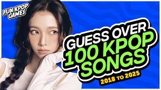 ⭐[ULTIMATE KPOP QUIZ] GUESS OVER 100 KPOP SONGS FROM 2018 TO 2025 - FUN KPOP GAMES 202