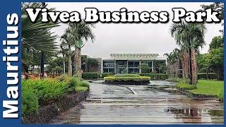 Driving around Vivea Business Park in Moka, Mauritius