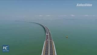 Cross-border buses start trial runs on Hong Kong-Zhuhai-Macao Bridge